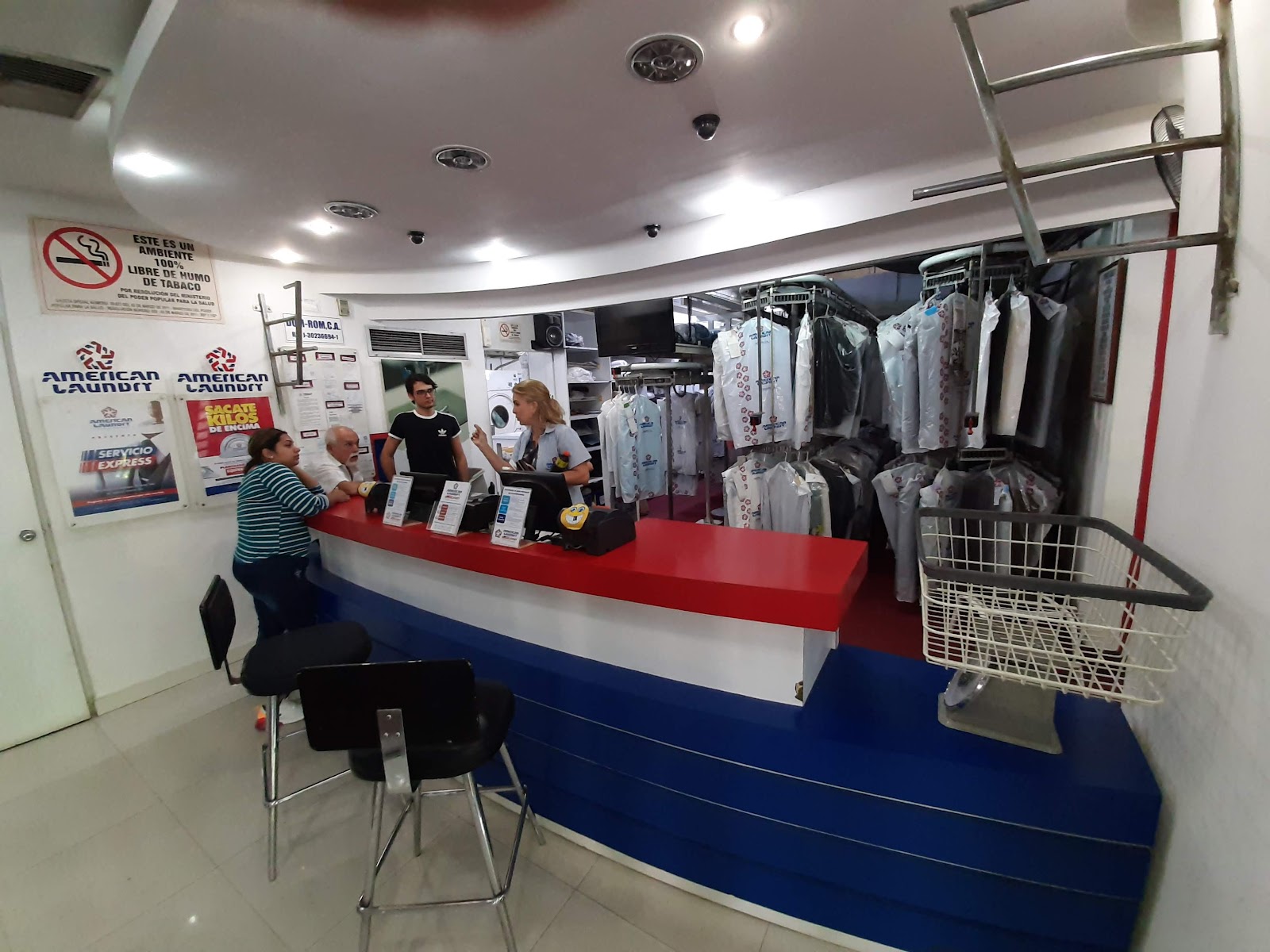 Área de trabajo de American Laundry en Valencia