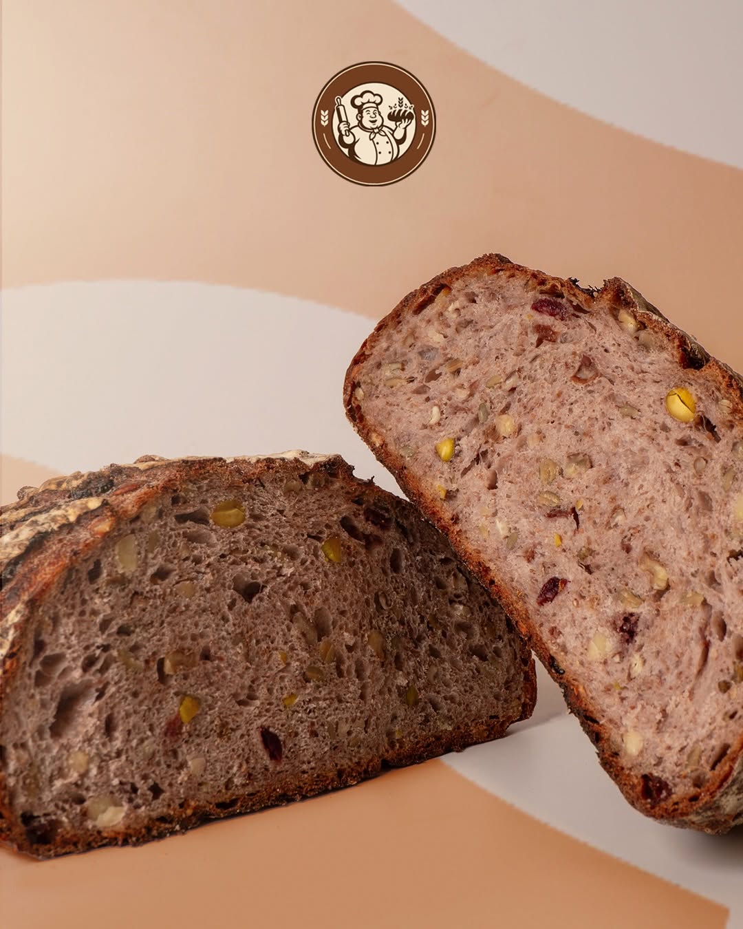 Harvest Bread con semillas y granos tostados